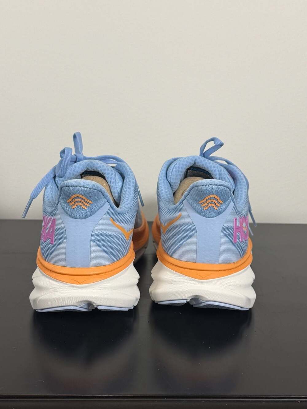 Hoka Clifton 9 Women's Size 9.5B Airy Blue/Ice Water Running Shoes - Picture 7 of 12